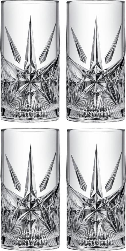 Pasabahce Crystallin Cielo Longdrinkglas - 350 ml - 4 stuks