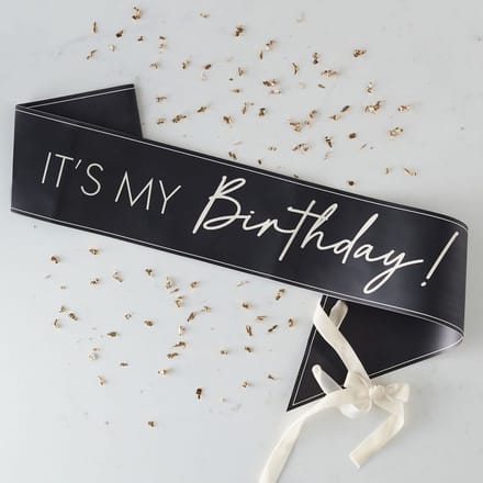 It's my Birthday' Zwart & Nude - 155 Centimeter