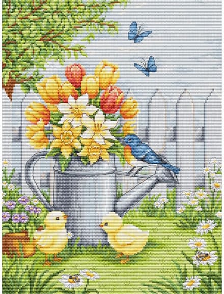 Borduurpakket Luca-S - Easter Harmony - Paas Harmonie - BU5106