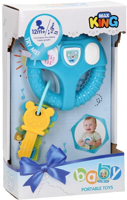 Speelstuur met Sleutels - Blauw