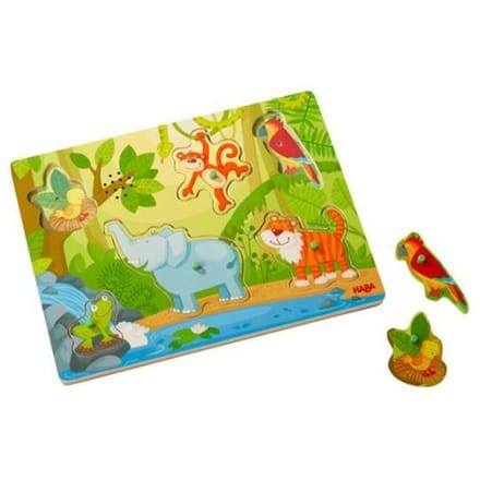 Haba Geluidenpuzzel In De Jungle 6 Stukjes