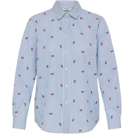 b.young - BYFENIX EMB SHIRT - Dames - Lange mouwen shirts