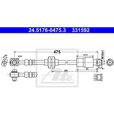 Remleiding ATE 24.5176-0475.3