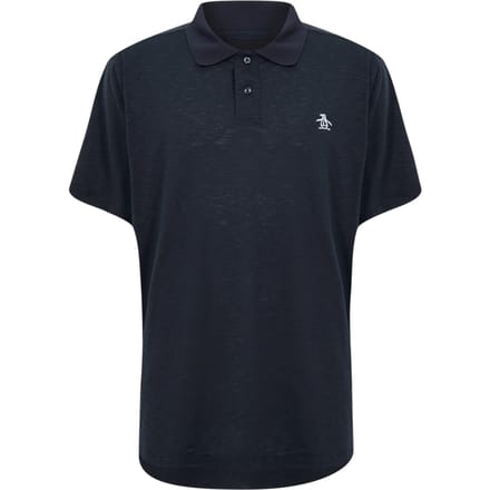 Original Penguin Heren Geborduurd Logo Poloshirt (Yale Blauw)