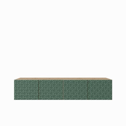 TV-kast Cali 200 (2x100) cm (artisan + groen)