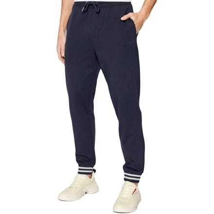 Guess joggingbroek voor heren met klassiek driehoekig logo