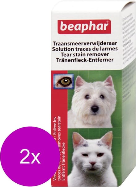 Beaphar traansmeerverwijderaar - 2 st à 50 ml