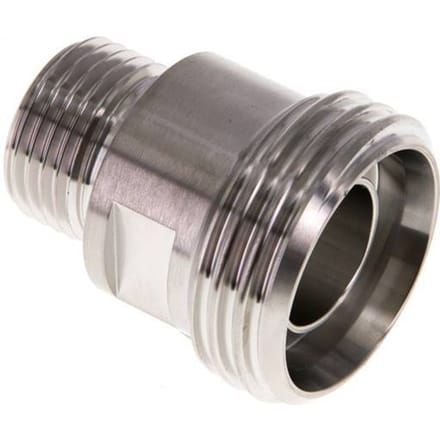 Din 11851 Melkkoppeling 34 X 1/8 '' X G1/2 '' RVS EPDM