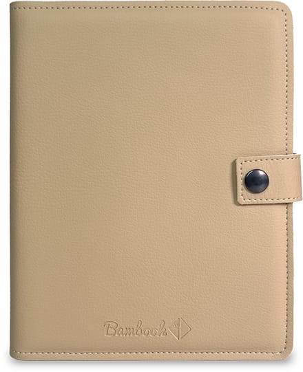Bambook Schrijfmap Beige