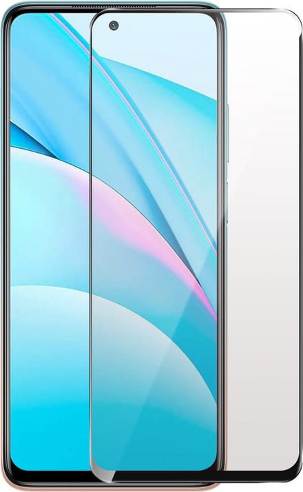 Force Case, Screenprotector geschikt voor Xiaomi Mi 10T Lite - Organic Glass 2.5D, Transparant