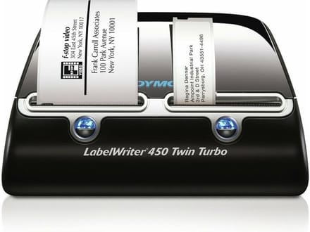 DYMO LabelWriter 450 Twin Turbo Labelprinter Thermisch 300 x 600 dpi Etikettenbreedte (max.): 56 mm USB