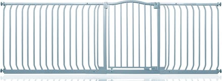 Safetots Klemhekje met Gebogen Bovenkant, 225cm - 234cm, Mat Grijs