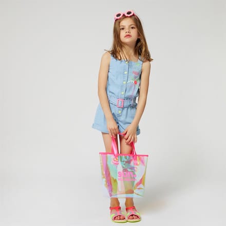 Billieblush U20847 Mouwloze Overall Blauw 4 Years Meisje