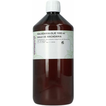 Sjankara Macadamia Plantaardige Olie 1000ml