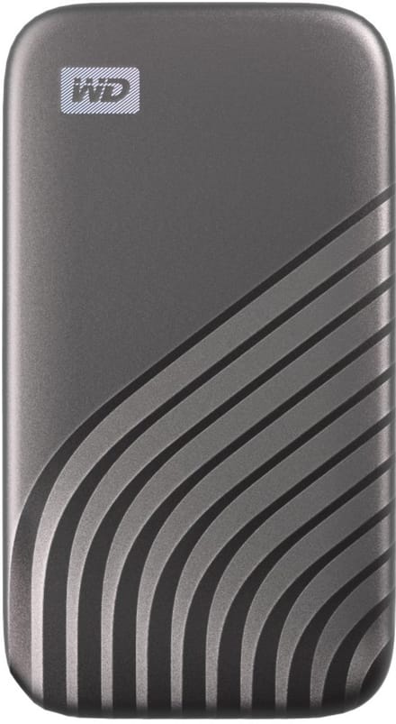 WD My Passport 2 TB Externe SSD harde schijf (2,5 inch) USB-C Grijs WDBAGF0020BGY-WESN