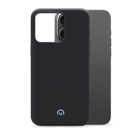 iPhone 15 Pro Max Soft Case - Mat Zwart