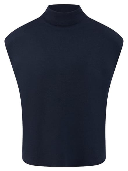 Sweatervest Van Peter Hahn blauw