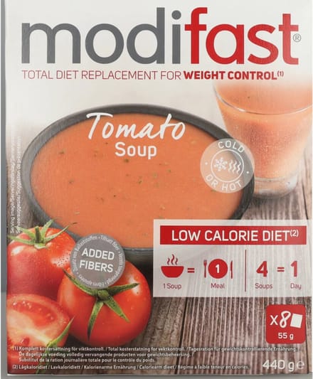 Modifast Intensive Soep Tomaat - 8 x 440 gr - Voordeelverpakking