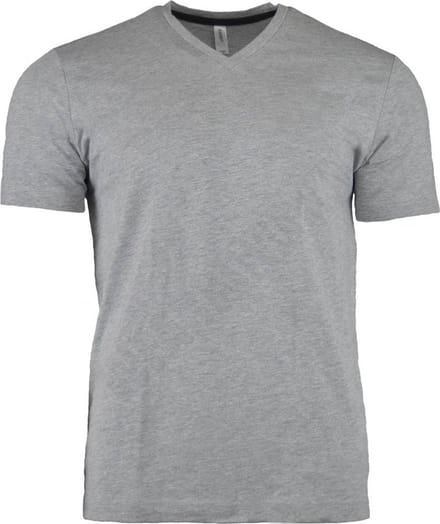 Kariban T-shirt V-hals korte mouwen K357 - Oxford Grey - S