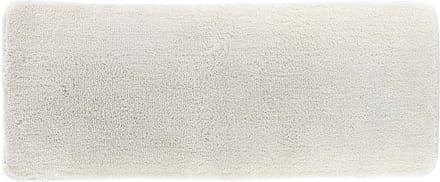 Tendance Badmat Aquarius - microfiber - hoogpolig - extra lang - creme wit - 50 x 120 cm - antislip