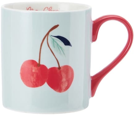 Mok, Beker, 0.28 L, Kersen, Blauw, Porselein - Mikasa