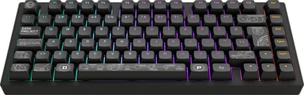 Dark Project - ALU Terra Nova - Draadloos Mechanisch Gaming Toetsenbord ISO (DE) - Zwart