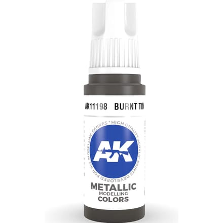 Burnt Tin Acrylic Modelling Color - 17ml - AK-11198