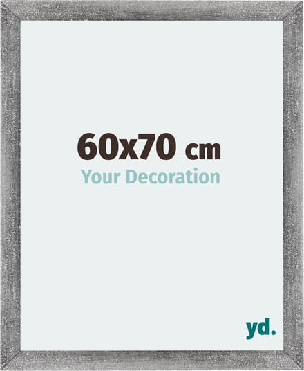 Your Decoration - Fotolijst 60x70 cm - MDF - Grijs Geveegd - Mura