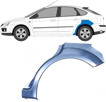 Reparatiepaneel achterspatbord voor Ford Focus 2004-2010 / Links