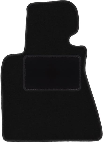 Bestuurdersmat zwart voor: BMW 7 E66 sedan lang (2001-2008)