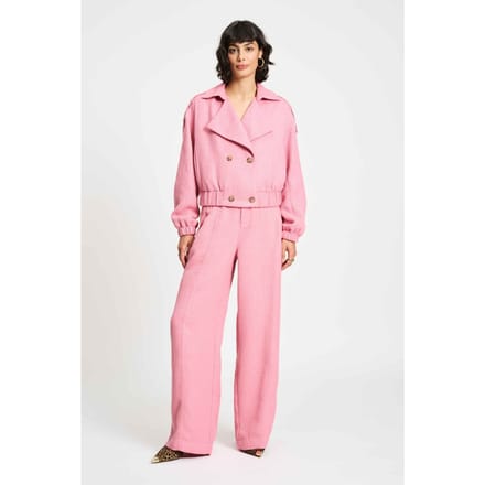 POM Amsterdam Jacket - Bouclé Sweet Pink Taglia: 38 | Giacche corte Outlet | Donna | Rosa