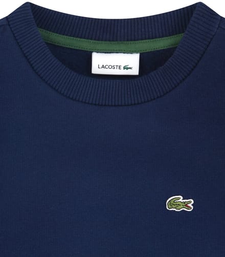 Trui Lacoste Unisex Core Fleece Marine-Maat 116