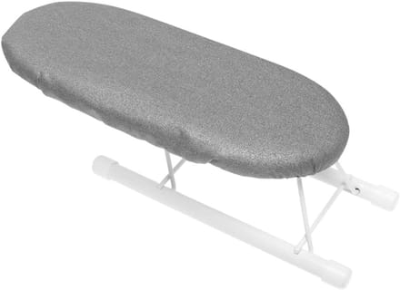Opvouwbare strijkplank - Mini strijkplank - Snel kleding strijken - Compact en draagbaar - 26x26x26 cm - Zilver