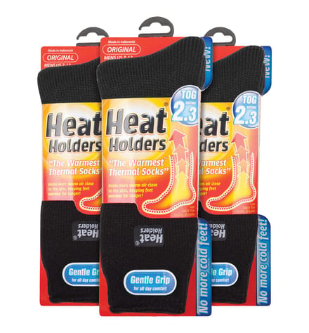 HEAT HOLDERS - 3-Pack Multipack Herensokken met Isolatie voor de Winter