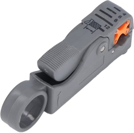 Allecto - Coaxial Kabel Stripper - Handmatige Draadstripper