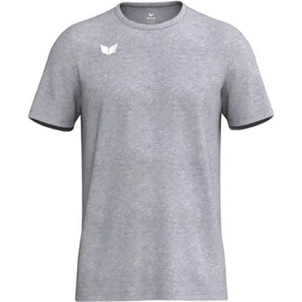 Erima Intro Functioneel T-Shirt Heren - Grey Melange | Maat: S