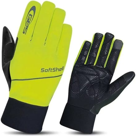 Ges Softshell Handschoenen Geel M Man