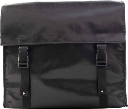 Beck Nostalgic - Fietstas - zwart - glans - 52L