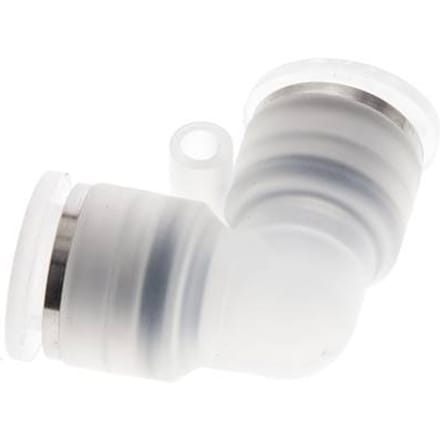 12mm 90 graden L-verbinding PA Insteekfitting EPDM/PTFE