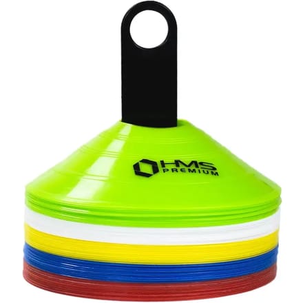 HMS GTR50 Serie - Trainingskegels - 50 stuks - Multifunctioneel - Inclusief Standaard en Tas