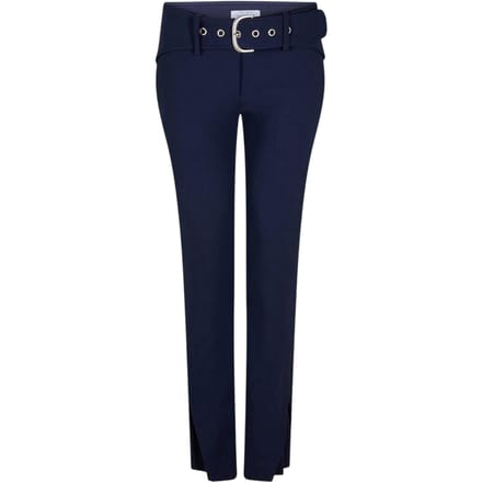 Off White Dames/Dames Reguliere Broek (Kobaltblauw)