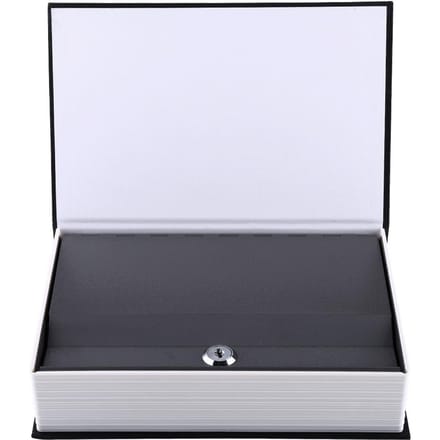 Creatief Engels Woordenboek Kluis Geld Sieraden Collectie Opbergkoffer met 2 Sleutels (Midden) white