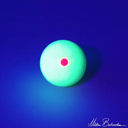 Bubbelbal Mister Babache Peach Phospho