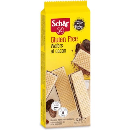 Schär Glutenvrije Cacao-Wafels 125 Koekjes