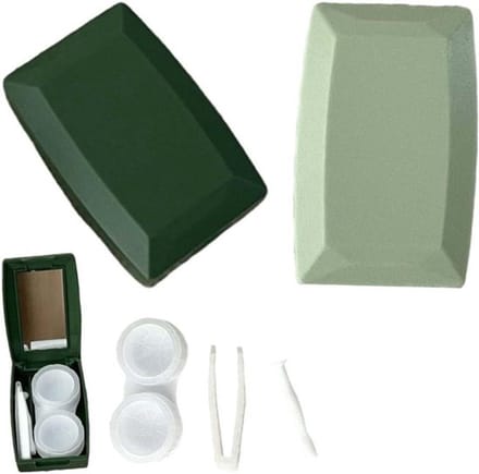 Allecto Plus - 2 stuks Contactlenzencontainers met Hulpmiddel voor
