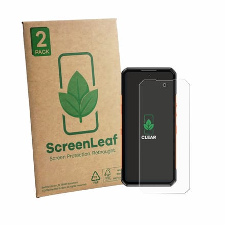 2 Stuks Screenprotector voor Oukitel WP500 - Hoogwaardige Beschermfolie transparant