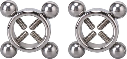 Fixxx - Tepelklemmen Set met 4 Schroeven - Zilver