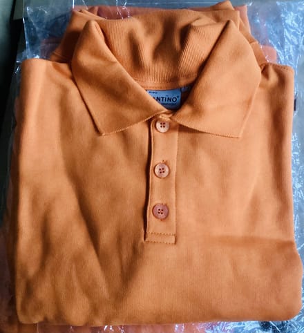 Polo Sweater, Santino Robin, kleur Oranje, maat S/M