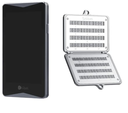 Ellipal Titan 2.0 Bundel + Ellipal Seed Phrase Steel - Hardware Wallet - Seed Phrase Protector