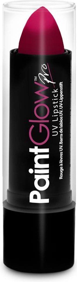 PaintGlow - UV Lippenstift - Blacklight verf - Festival make up - Magenta